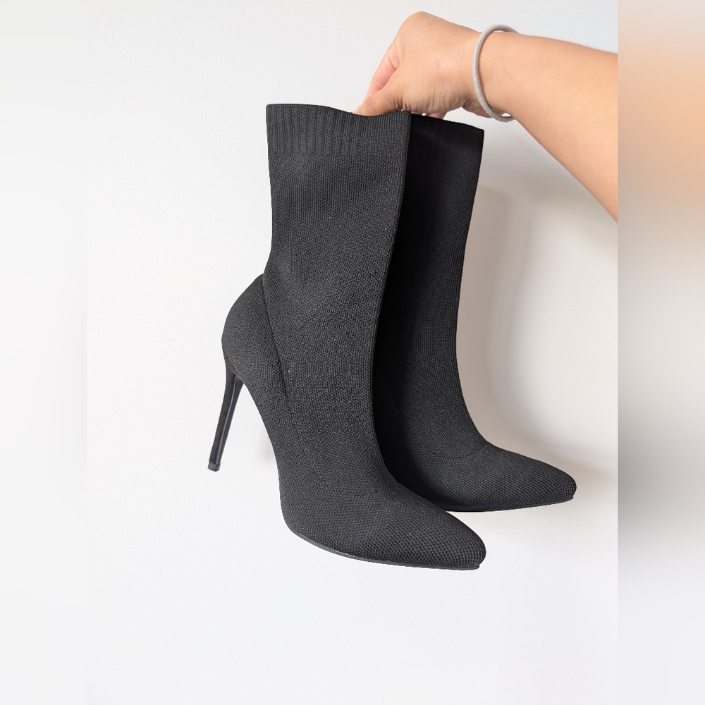 Cuccoo Black Sock Boot 38